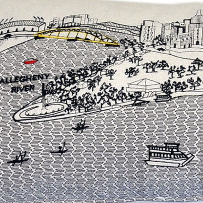 14" X 35" Cream Hometown Pride Wool Lumbar Throw Pillow