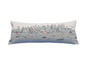 14" X 35" Cream Seattle Daylight Skyline Lumbar Decorative Pillow