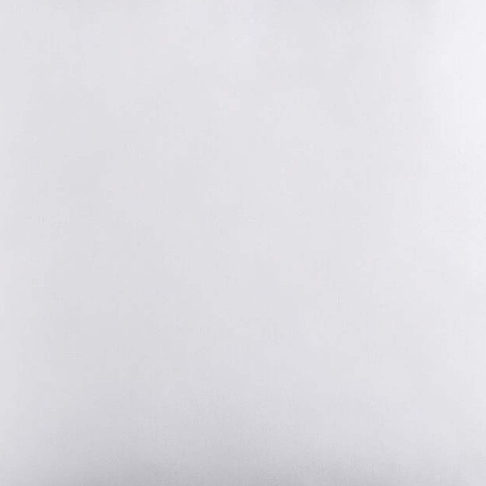 20" X 20" White Blown Seam 100% Cotton Throw Pillow Insert