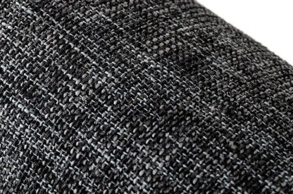 24" Gray And Brown Upholstered Arm Chair