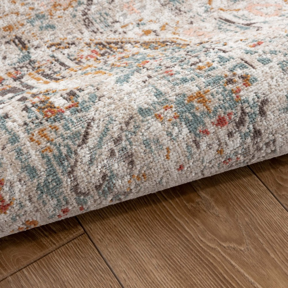 8' X 10' Beige Indoor Outdoor Area Rug