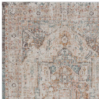 9' X 12' Beige Indoor Outdoor Area Rug