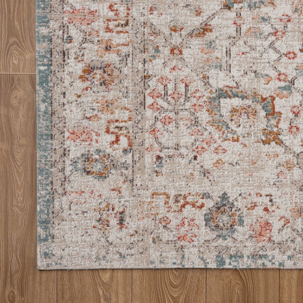 8' X 10' Beige Indoor Outdoor Area Rug