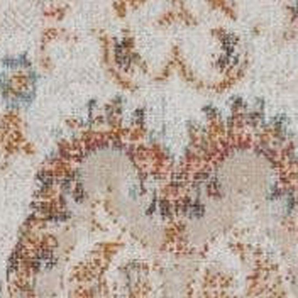 8' X 10' Beige Indoor Outdoor Area Rug
