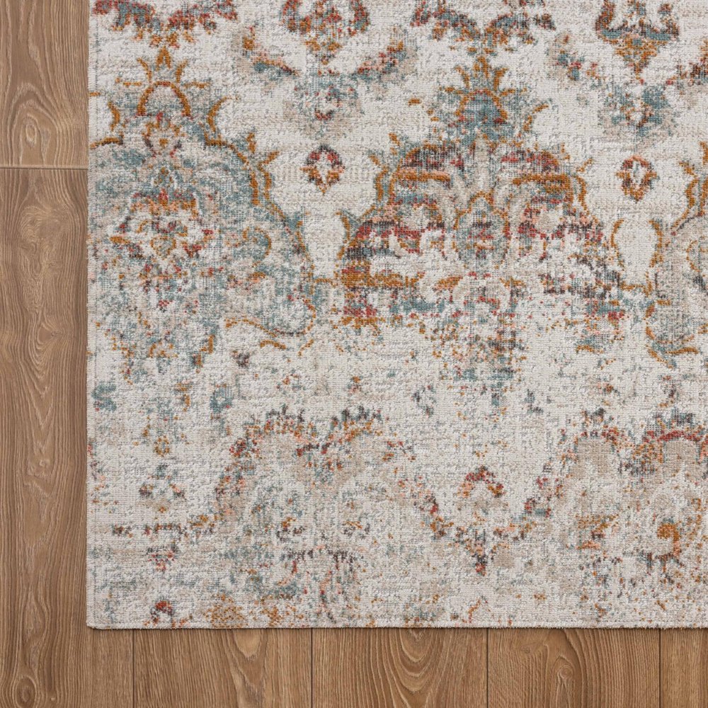 8' X 10' Beige Indoor Outdoor Area Rug