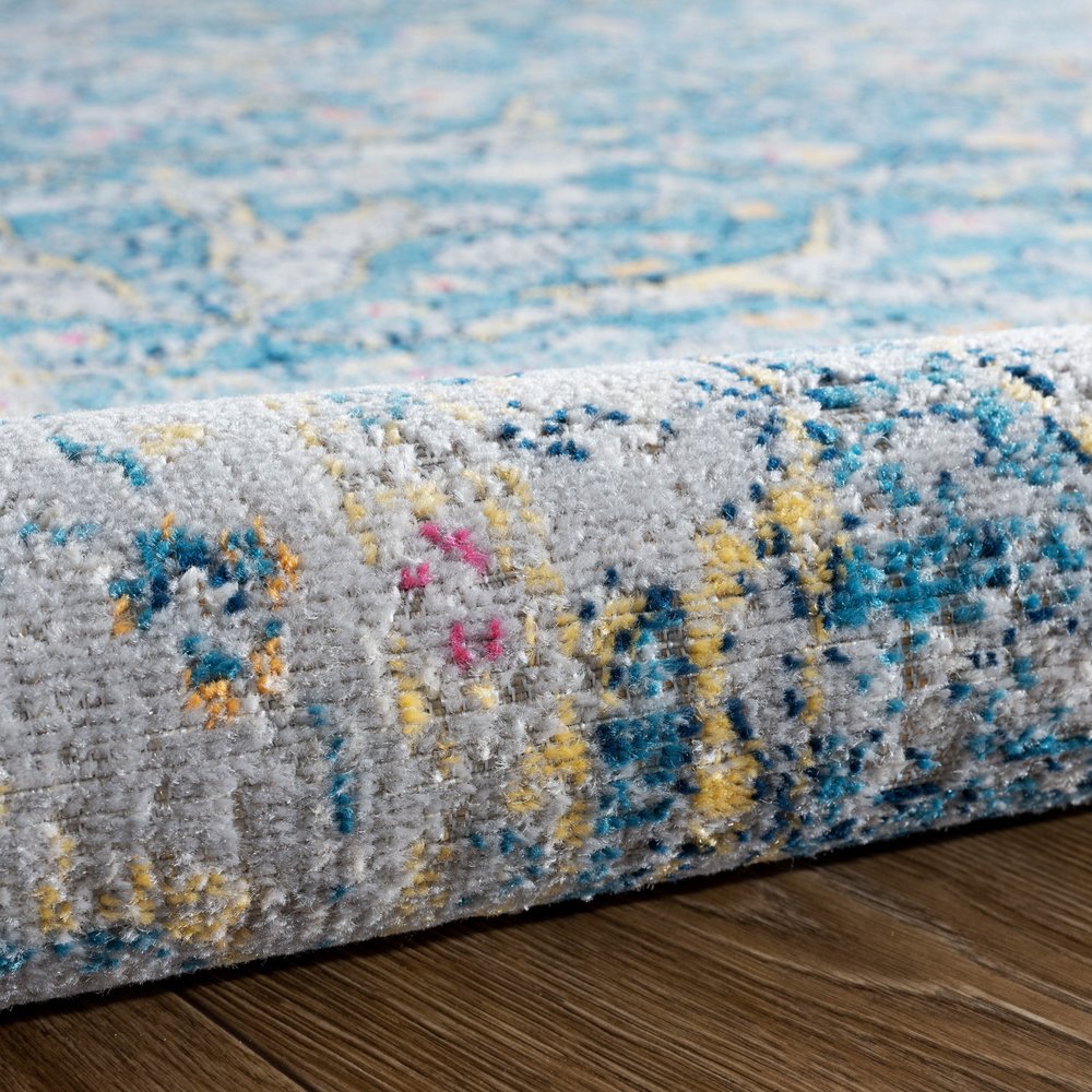 8' X 10' Blue Indoor Outdoor Area Rug