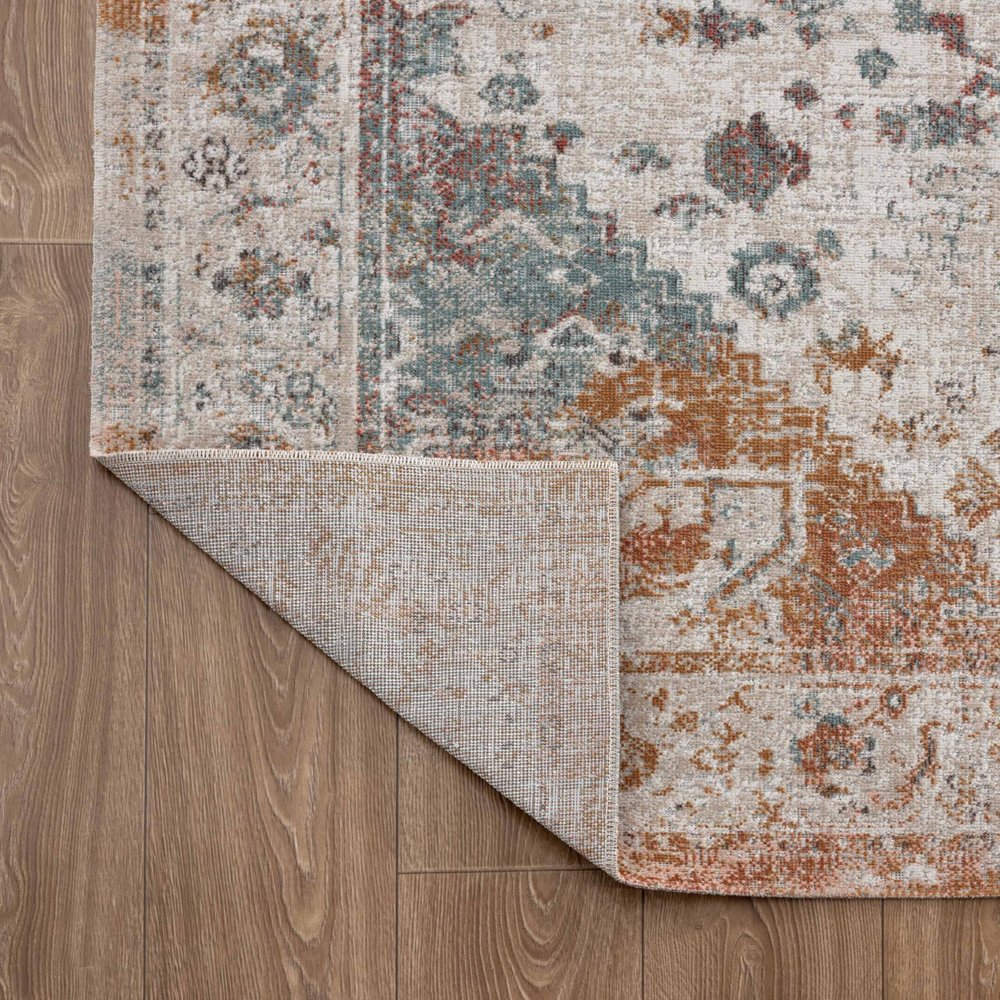 8' X 10' Beige Indoor Outdoor Area Rug