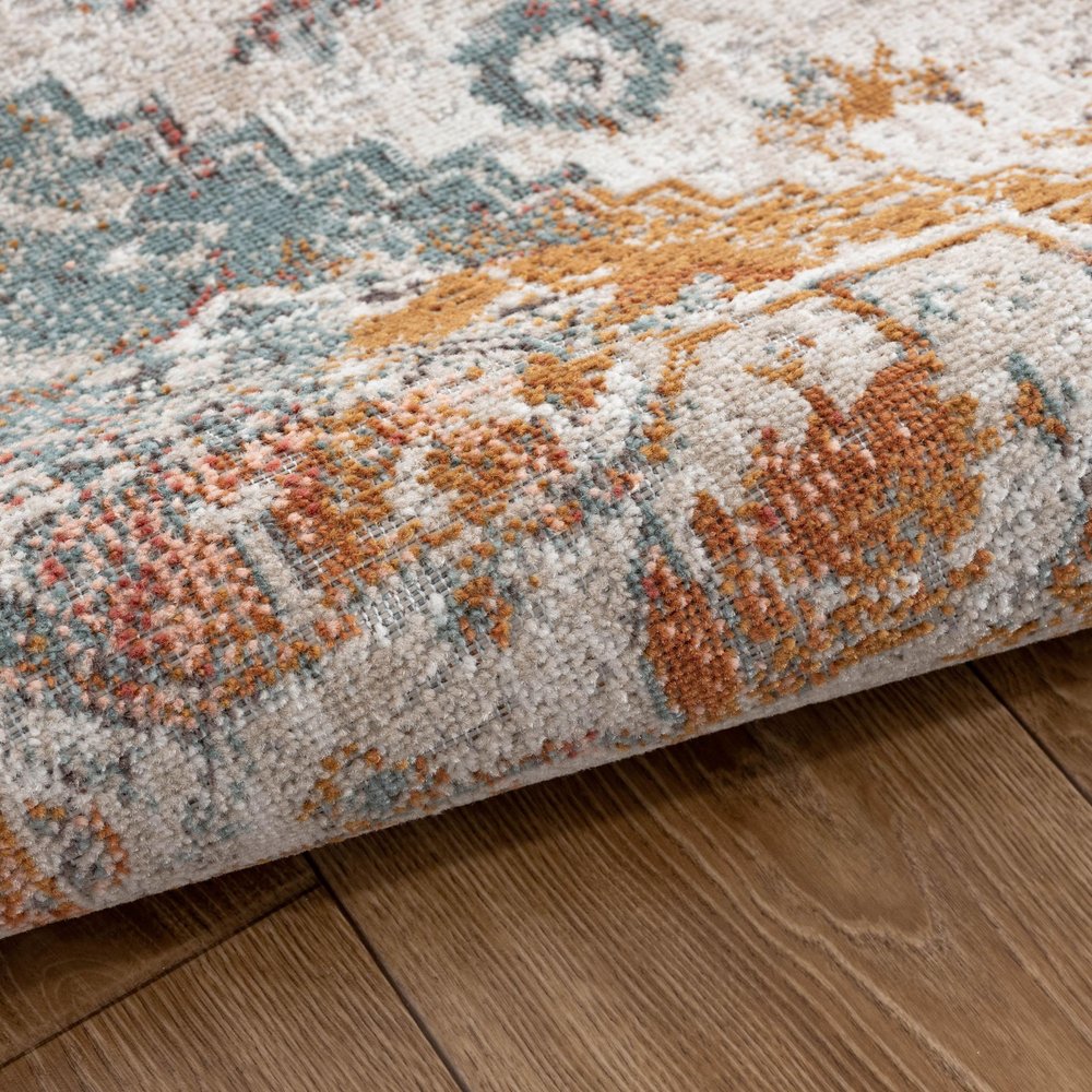 8' X 10' Beige Indoor Outdoor Area Rug