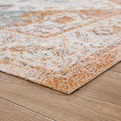 8' X 10' Beige Indoor Outdoor Area Rug