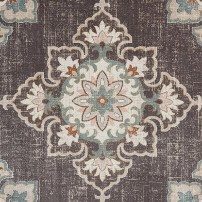 8' X 10' Brown Indoor Outdoor Area Rug