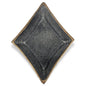 5" Black Cast Iron Diamond Square Bowl