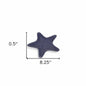 8" Blue Starfish Cast Iron Vanity Tray