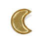 7" Gold Crescent Metal Handmade Vanity Tray