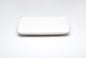 White Six Piece Rectangle Porcelain Service For Six Dinner Plate Set