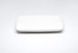 White Six Piece Rectangle Porcelain Service For Six Dinner Plate Set