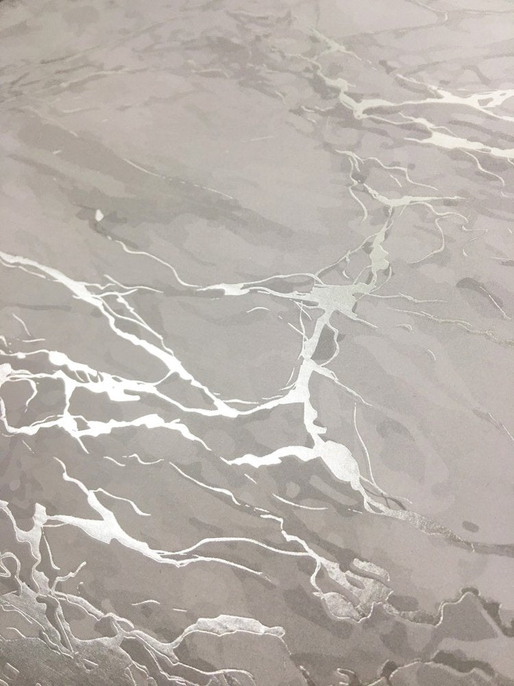 12" X 18" Silver And Gray Abstract Placemats