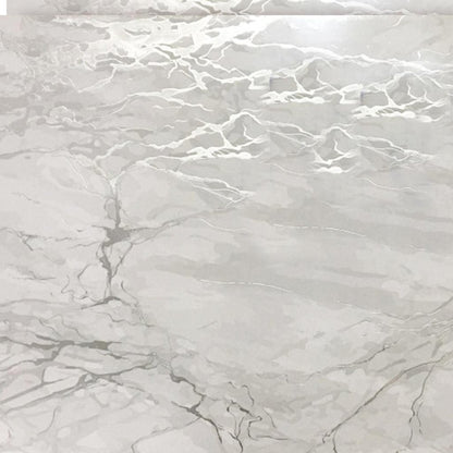 12" X 18" Silver And Gray Abstract Placemats