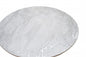 15" X 15" Silver And Gray Abstract Round Placemats