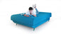 Turquoise Full Adjustable Upholstered Polyester No Bed Frame with Mattress