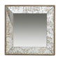 24" Square Vintage Style Wall Mounted Accent Mirror