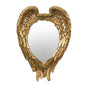 22" Gold Heart Resin Framed Accent Mirror