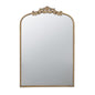 36" Gold Arch Iron Framed Accent Mirror