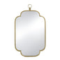 36" Gold Novelty Iron Framed Accent Mirror