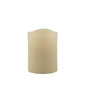 4" Ivory Flameless Pillar Candle