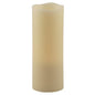 8" Ivory Flameless Pillar Candle