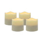 Set of Four Ivory Flameless Tealight Candle