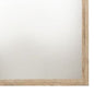 40" Natural Square Wood Framed Accent Mirror