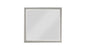 36" Square Wood Framed Mounted Dresser Mirror
