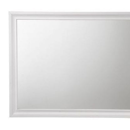 36" White Dresser Mirror