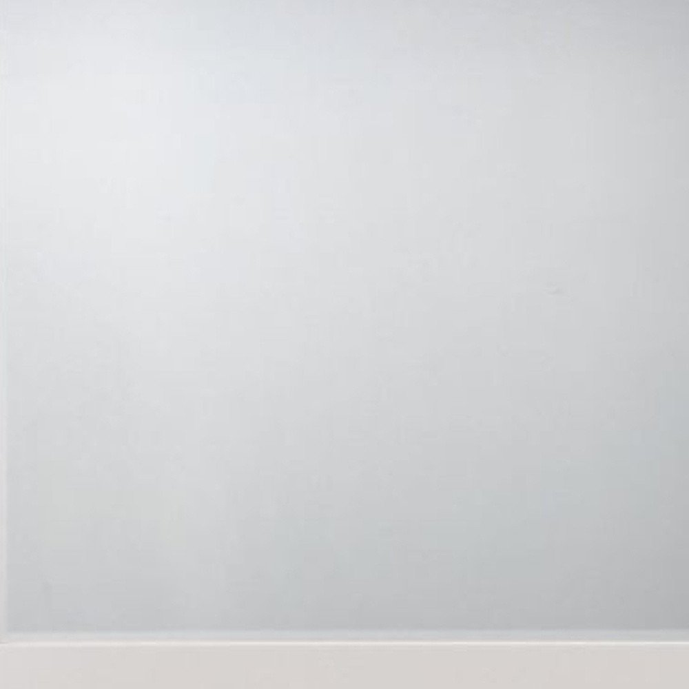 37" White Square Wood Framed Mounted Dresser Mirror