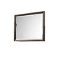 36" Merlot Wood Framed Mounted Dresser Mirror