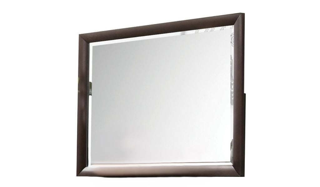 36" Dark Merlot Dresser Mirror