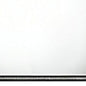 35" Black Wood Framed Mounted Dresser Mirror
