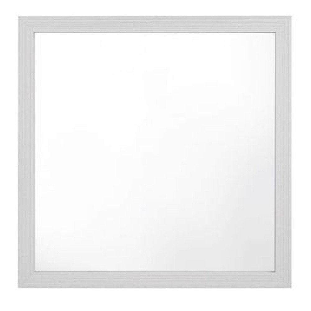 40" Square Wood composite Framed Mounted Dresser Mirror