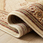 10' Beige And Ivory Oriental Runner Rug