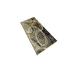 10' Gray And Ivory Abstract Runner Rug