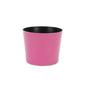 7" Hot Pink Recycled Plastic Indoor Outdoor Round Pot Planter
