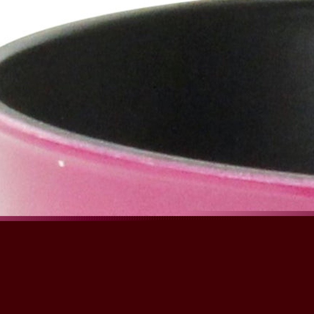 7" Hot Pink Recycled Plastic Indoor Outdoor Round Pot Planter