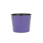 7" Navy Blue Recycled Plastic Indoor Outdoor Round Pot Planter