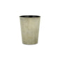 5" Gray Recycled Plastic Indoor Outdoor Round Pot Planter