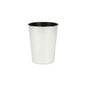 5" Silver Recycled Plastic Indoor Outdoor Round Pot Planter