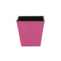 5" Hot Pink Recycled Plastic Indoor Outdoor Square Pot Planter