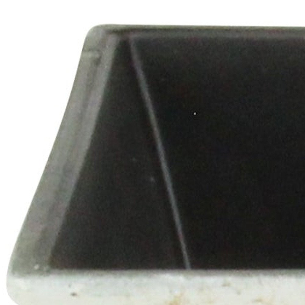 7" Cream Recycled Plastic Indoor Outdoor Square Pot Planter