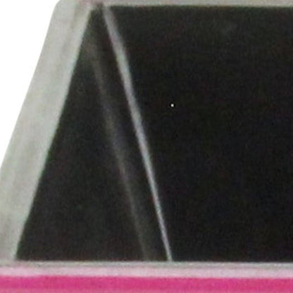 7" Hot Pink Recycled Plastic Indoor Outdoor Square Pot Planter