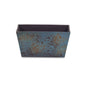 8" Blue Recycled Plastic Indoor Outdoor Rectangular Planter Box