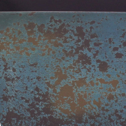 8" Blue Recycled Plastic Indoor Outdoor Rectangular Planter Box